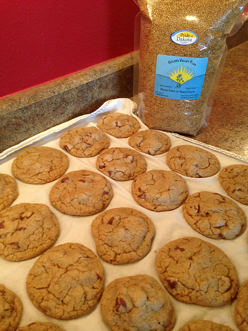 Mrs Fields Chocolate Chip Flax Cookies-500 | Golden Valley Flax